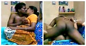 तमिल पति पत्नी की सोफे पर शानदार चुदाई