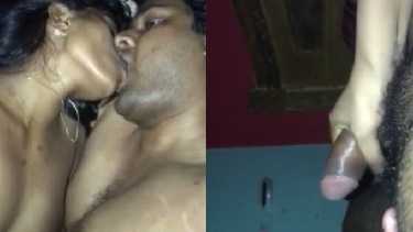 पति पत्नी का चुम्मे और हेंडजॉब वाला रोमांटिक बीएफ वीडियो