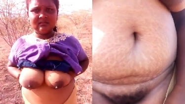 कर्नाटक के एक गाँव की लड़की के बड़े बूब्स और चूत का वीडियो देखें. चोदने से पहले इस आदमी ने लड़की के नंगे अंगो की मूवी बनाई.