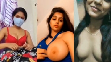 4 इंडियन लड़कियों और भाभी ने दिखाए अपने खूबसूरत चुचे (कंपाइलेशन पोर्न)