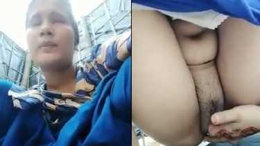 गाँव की लड़की ने प्यासी चूत में ऊँगली की हॉट देसी सेक्स मूवी